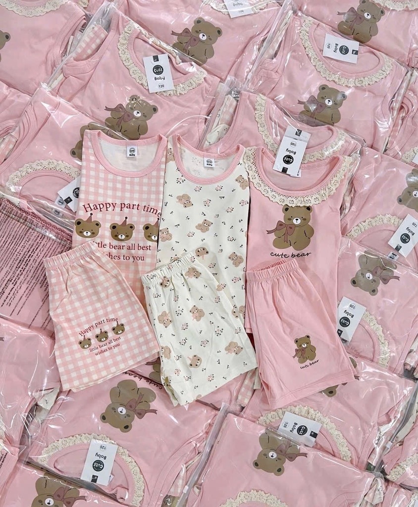 SET 3 BỘ ANIMALS BÉ TRAI BÉ GÁI SẴN ( SALE 99k)