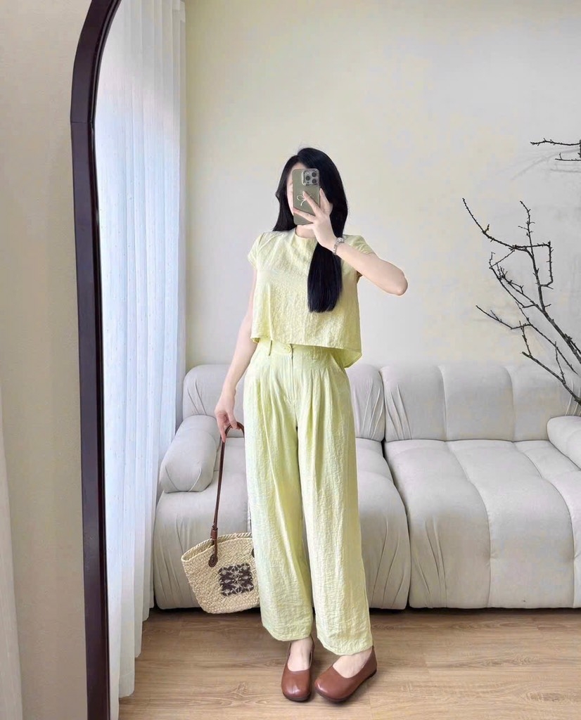 SET NƠ CÚC BỌC CỐM - HỒNG NỮ
