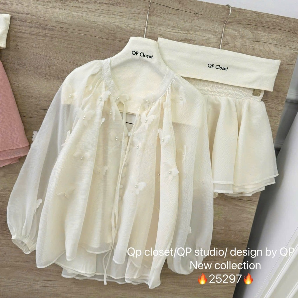 SET TƠ 2 LỚP CÚC BỌC NỮ