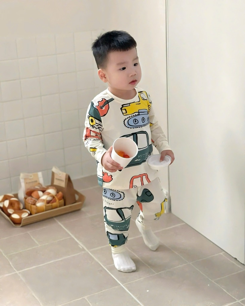 SET BỘ DÀI HOẠ TIẾT Ô TÔ MÁY XÚC BÉ TRAI