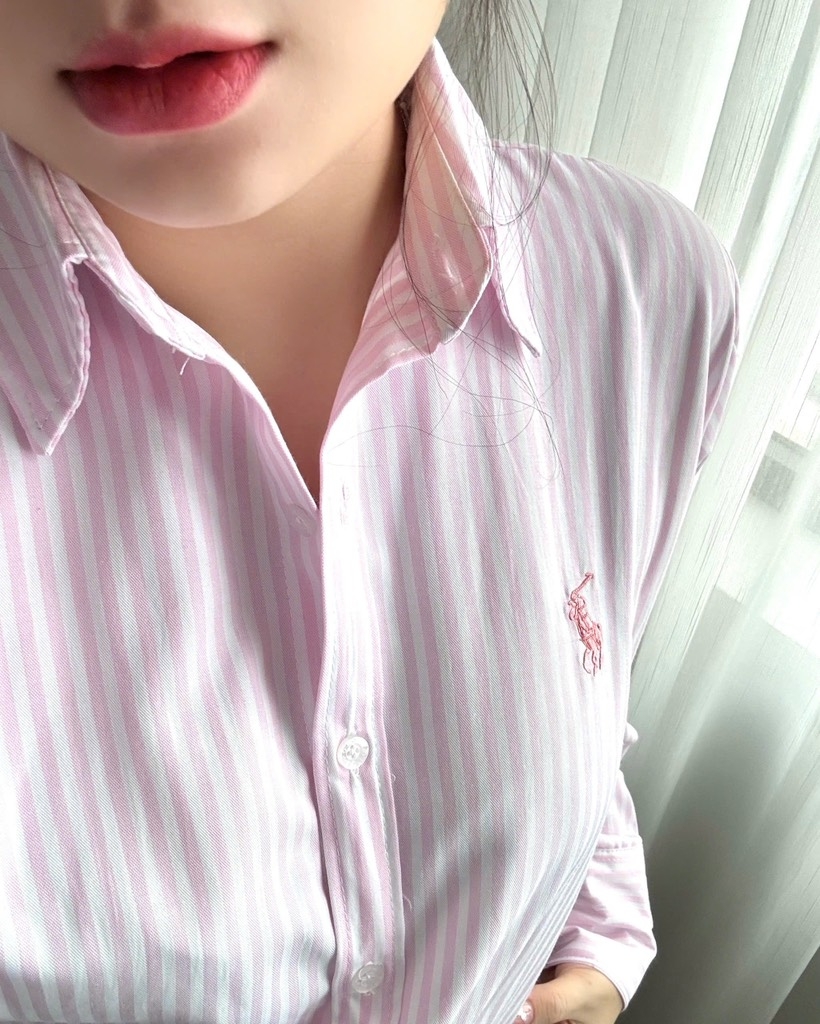 ÁO SƠ MI NỮ DÀI TAY THÊU NGỰA 3 MÀU SẴN (TRẮNG SALE 87k)