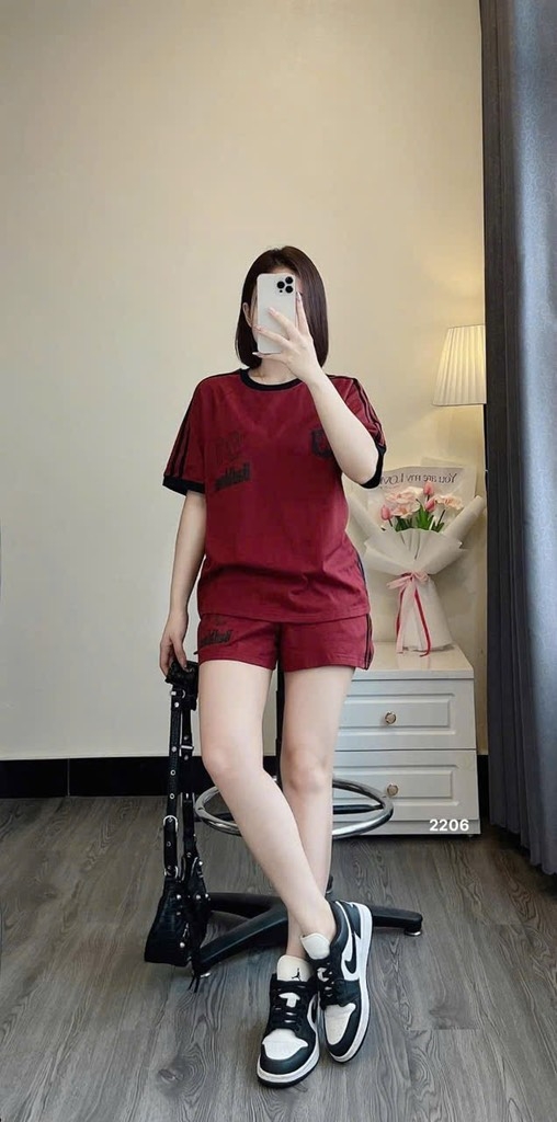 SET BỘ THỂ THAO DAS CỘC ĐỎ NỮ