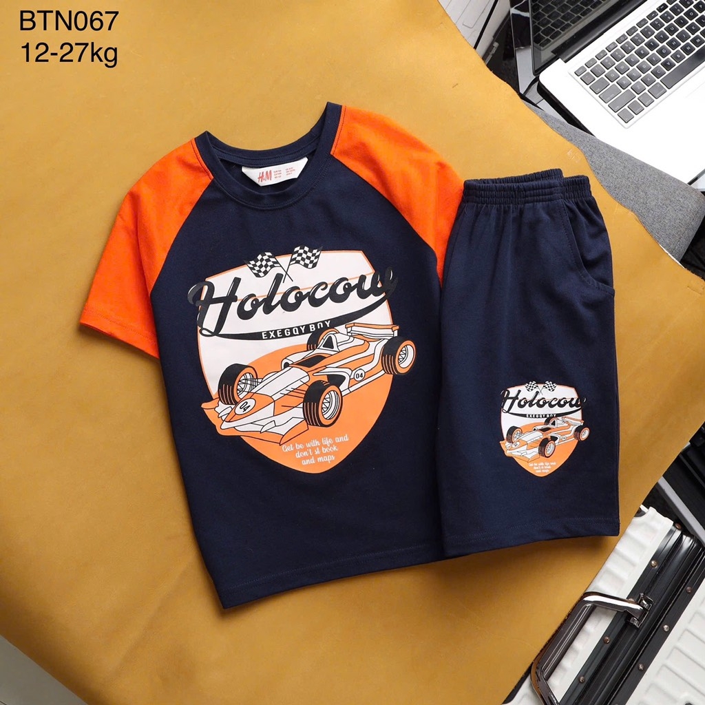 BỘ ĐÙI COTTON 4 CHIỀU BÉ TRAI BST