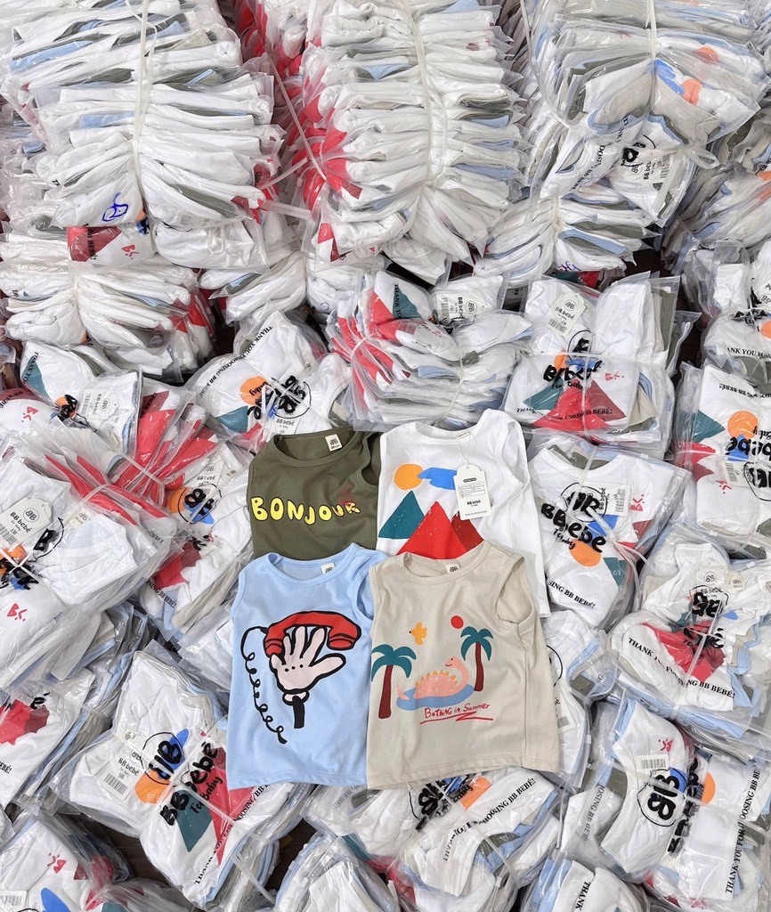 SET 4 SÁT NÁCH COTTON BÉ TRAI SẴN (SALE 79k)