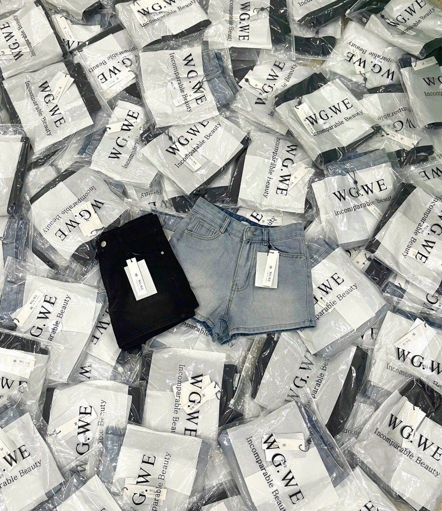 QUẦN SHORT JEANS NỮ WG.WE 2 MÀU