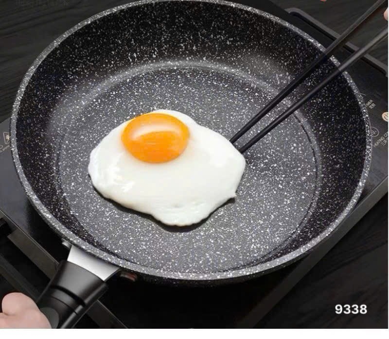 ĐỒ GIA DỤNG - CHẢO CHỐNG DÍNH VÂN ĐÁ 24CM