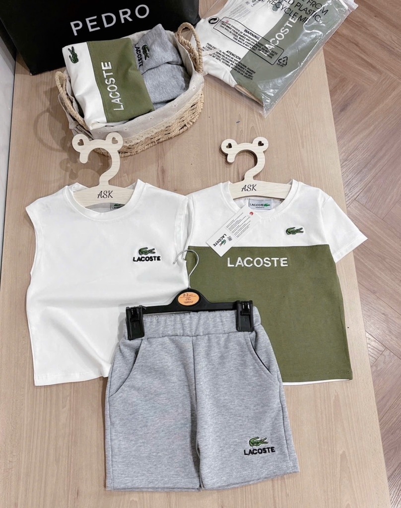 SET 3 CHI TIẾT BÉ TRAI TONE RÊU XÁM SẴN (SALE 95k)