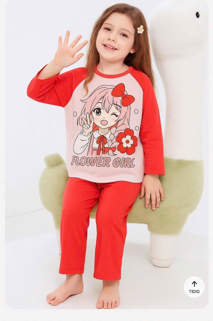SET BỘ DÀI CHIBI CÔ GÁI SIZE ĐẠI 6 MÀU BÉ GÁI
