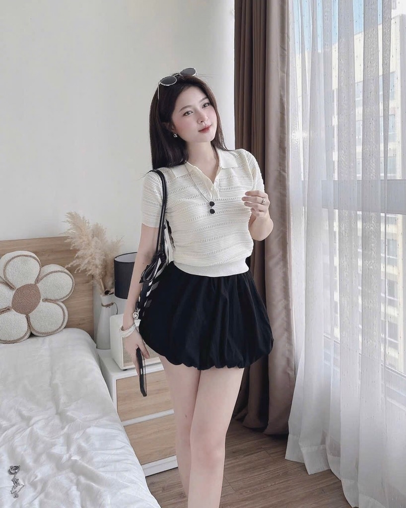 ÁO LEN MONGTOGHI BO GẤU 2 MÀU QC NỮ