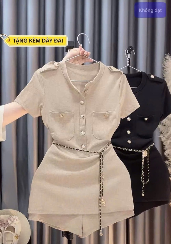 SET ÁO QUẦN BODY KÈM XÍCH NỮ(xả 135k)