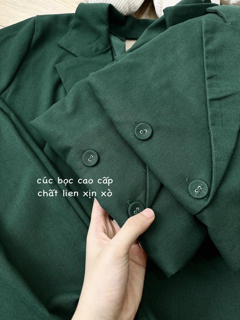 SET CỔ VEST CV LI XẺ SAU NỮ (Xả 119k)