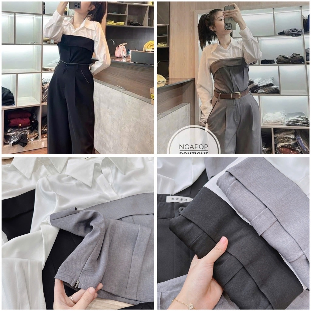SET BỘ QUẦN SUÔNG VIỀN NỮ SẴN- sale 155k