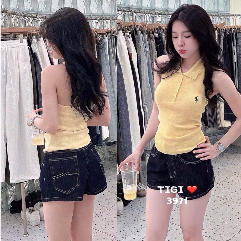 ÁO LEN YẾM WG.WE CỘC TAY NỮ SẴN