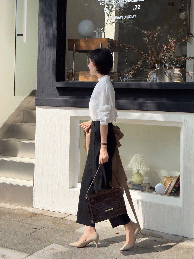 QUẦN BAGGY SUÔNG TÚI TRƯỚC NỮ SẴN (SALE 65k)