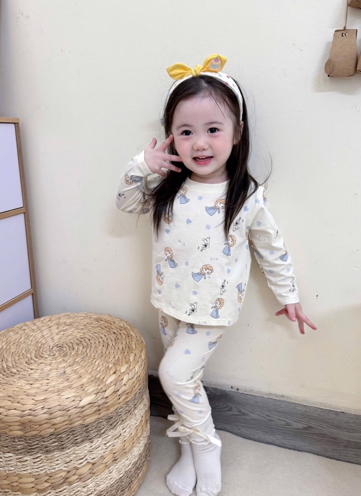 SET 2 BỘ DÀI EOSA TONE BE DƯƠNG BÉ GÁI