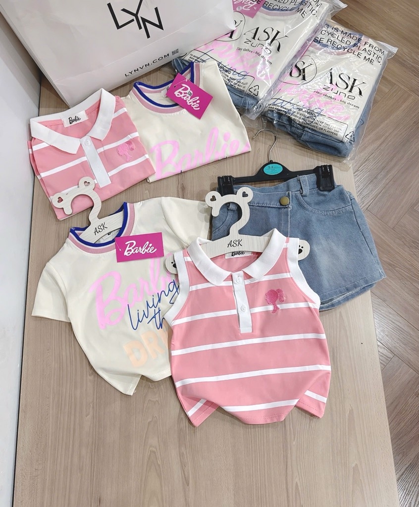 SET 3 CHI TIẾT BARBIE CHO BÉ GÁI
