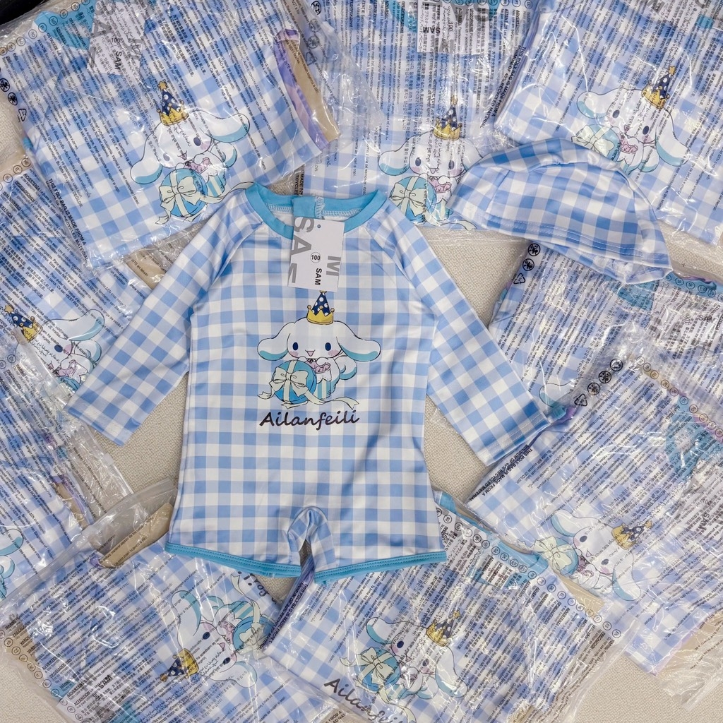 SET 2 BỘ ĐỒ BƠI BÉ GÁI KURUMI (XẢ 70k)