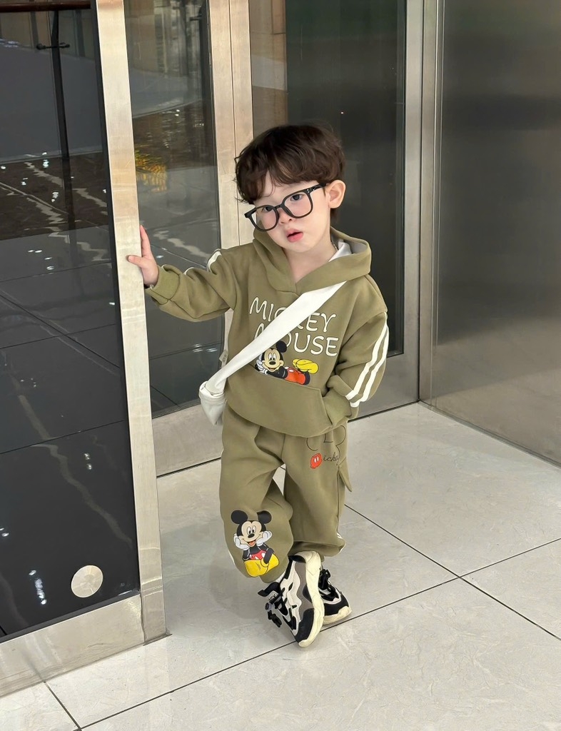 SET DÀI NỈ HAI DA RÊU MICKY BÉ TRAI