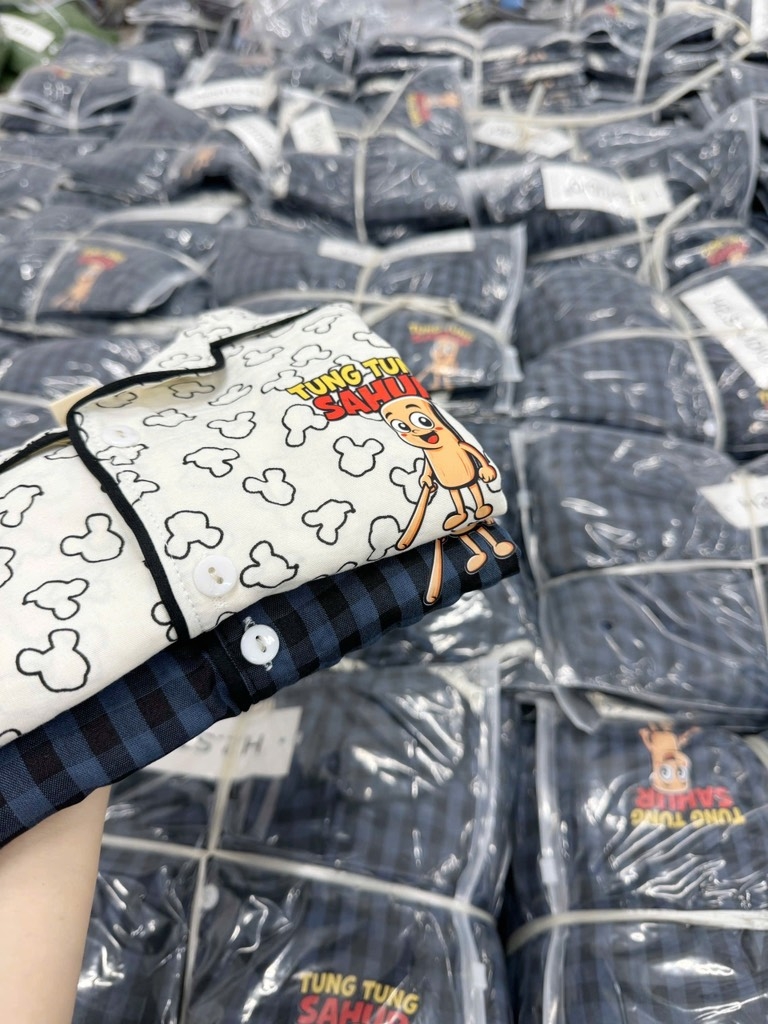 SET 2 BỘ PIZAMA BÉ TRAI DÀI TAY SẴN