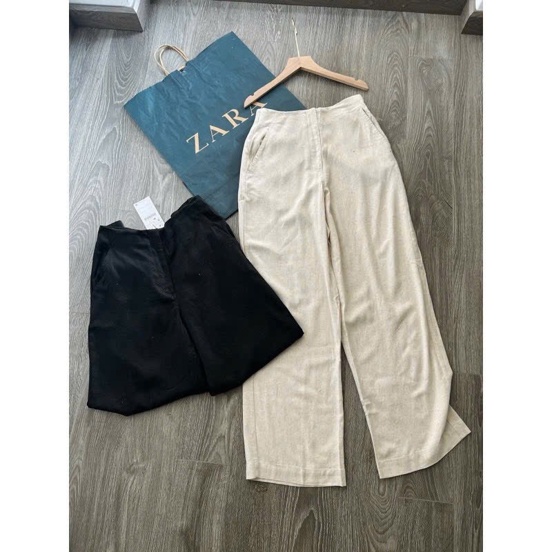 QUẦN LINEN SUÔNG 2 MÀU CHO NỮ