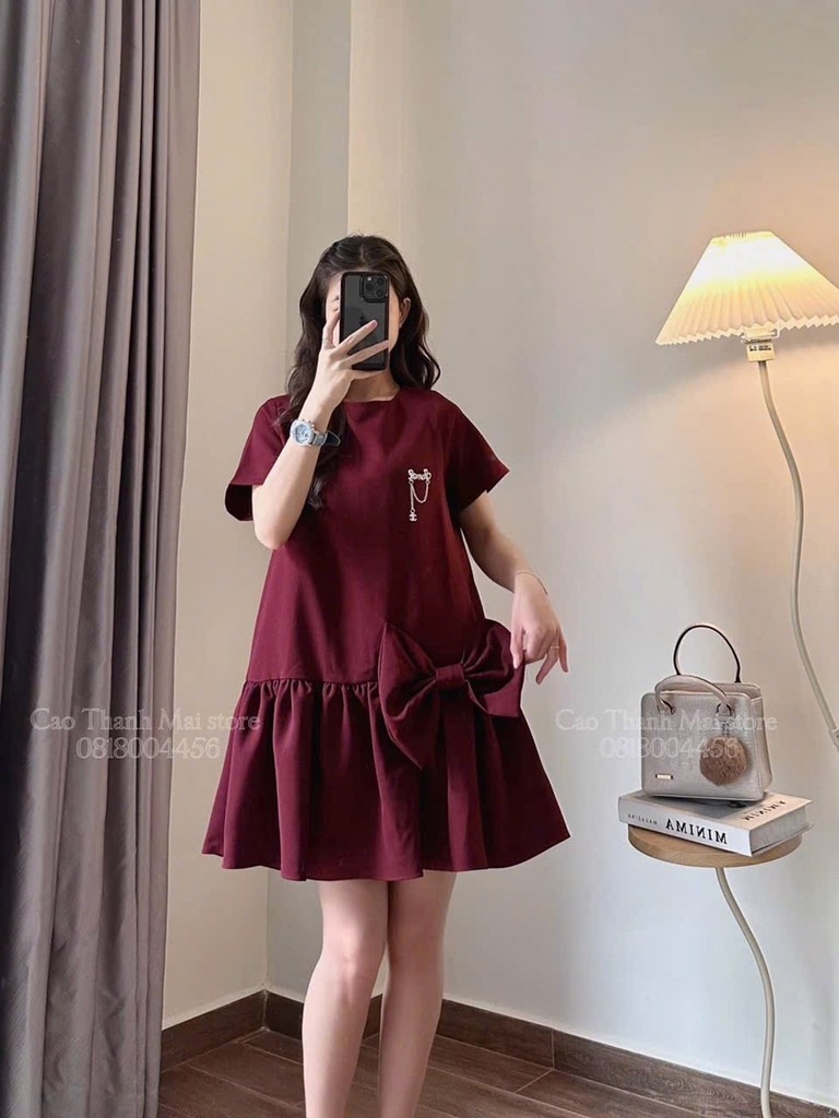VÁY SUÔNG NƠ NỮ