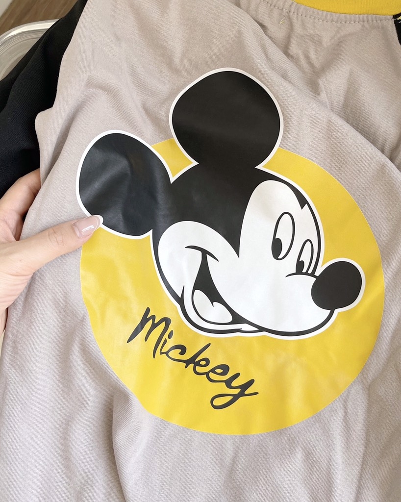 ÁO MICKEY PHỐI TAY(xả 59k)