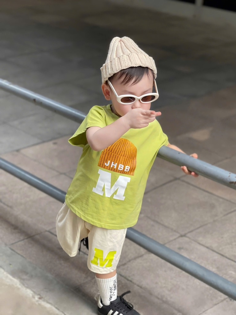 SET CHỮ M XANH LÁ BÉ TRAI(XẢ 39k)
