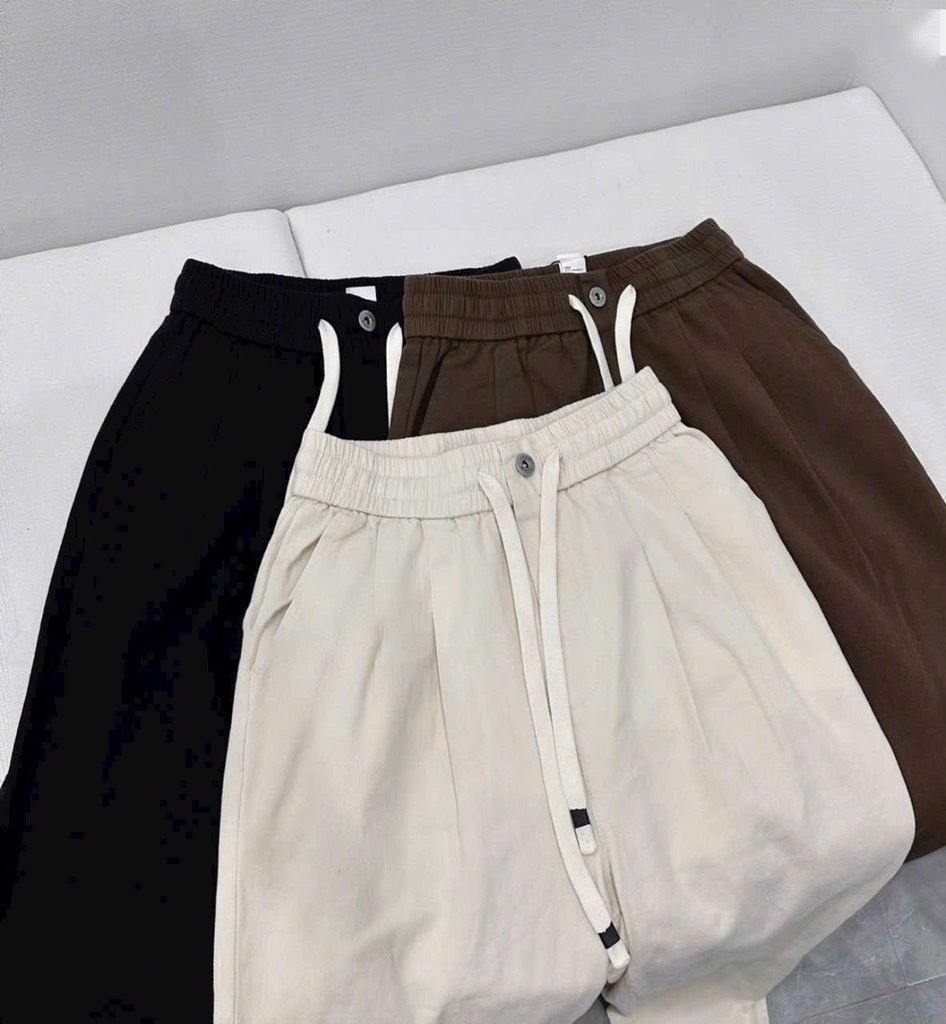 QUẦN BAGGY KAKI DÂY RÚT QC SIÊU CHẤT 3M NỮ