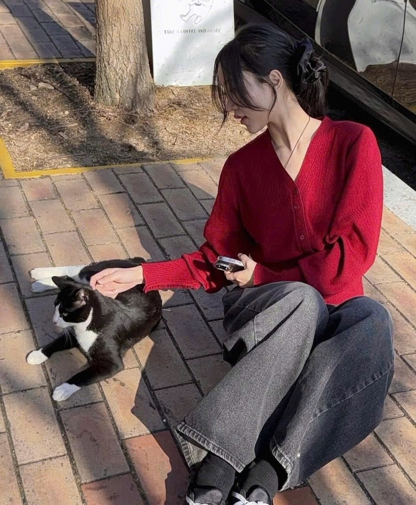 ÁO LEN CARDIGAN MẬN CÚC TAY NỮ THU ĐÔNG SẴN
