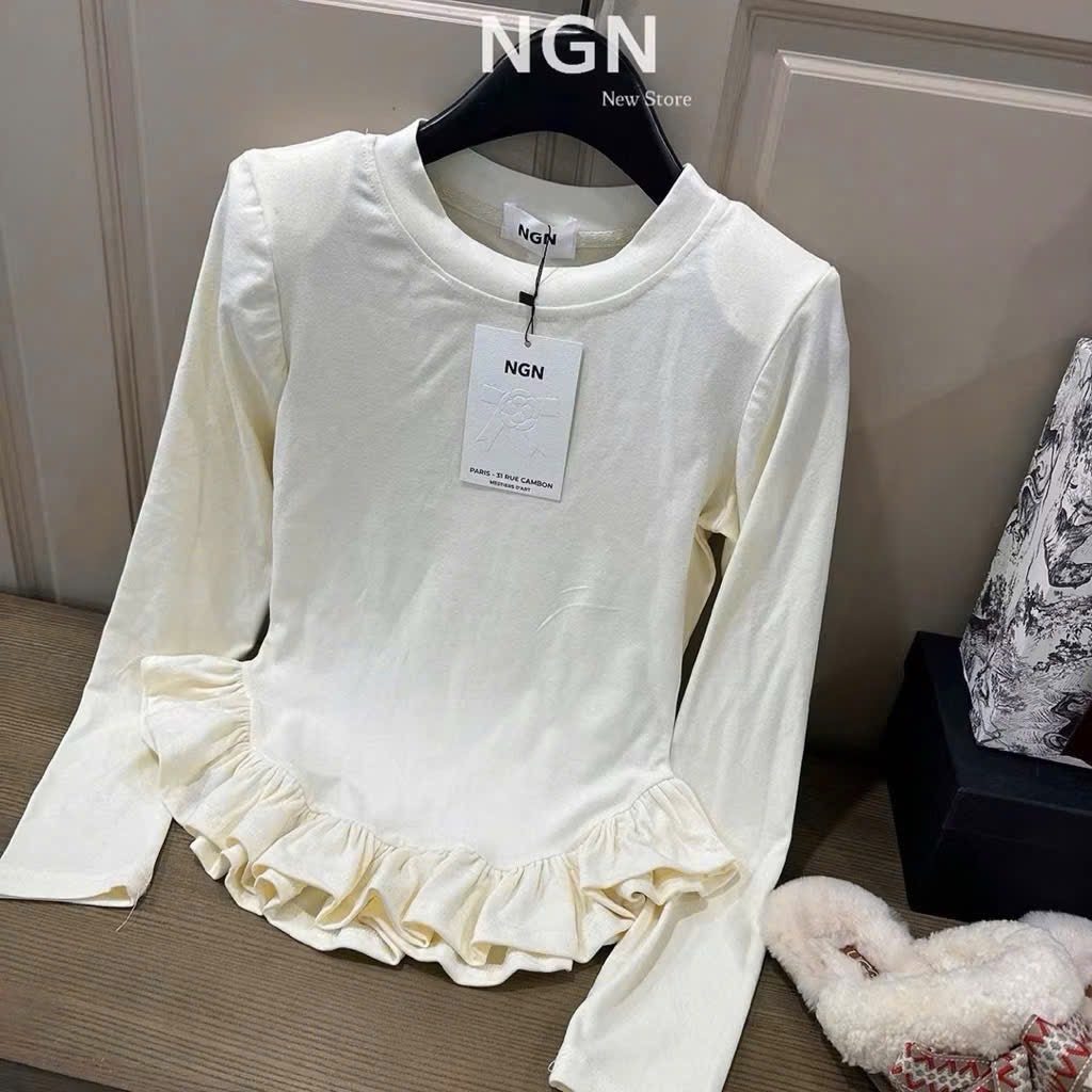 SET 3 ÁO DÀI TAY BÈO GẤU ĐEN ĐỎ KEM NỮ THU ĐÔNG SẴN