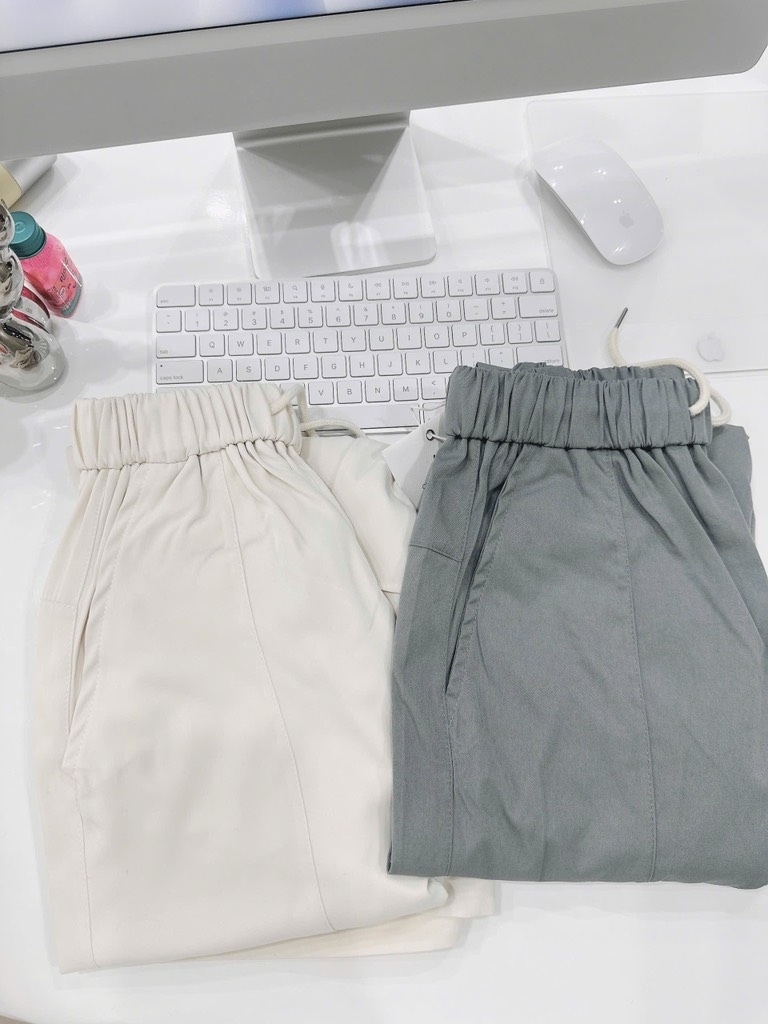 QUẦN BAGGY LY GÂN 2 MÀU NỮ (SALE 70K)