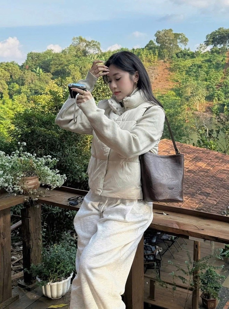 ÁO PHAO TAY LEN NỮ