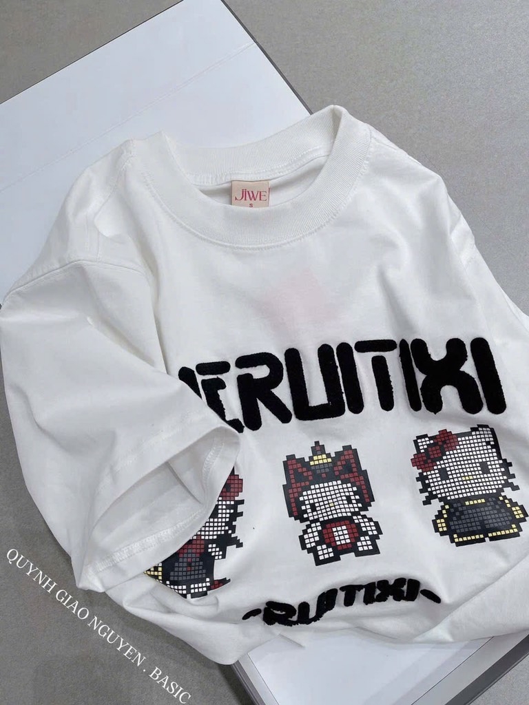 ÁO PHÔNG THERUITIXI HELLO KITTY CHO NỮ SẴN