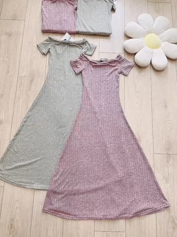 VÁY LEN NỮ THỎ BỆN DÂY DÁNG DÀI NỮ SẴN(SALE 119k)