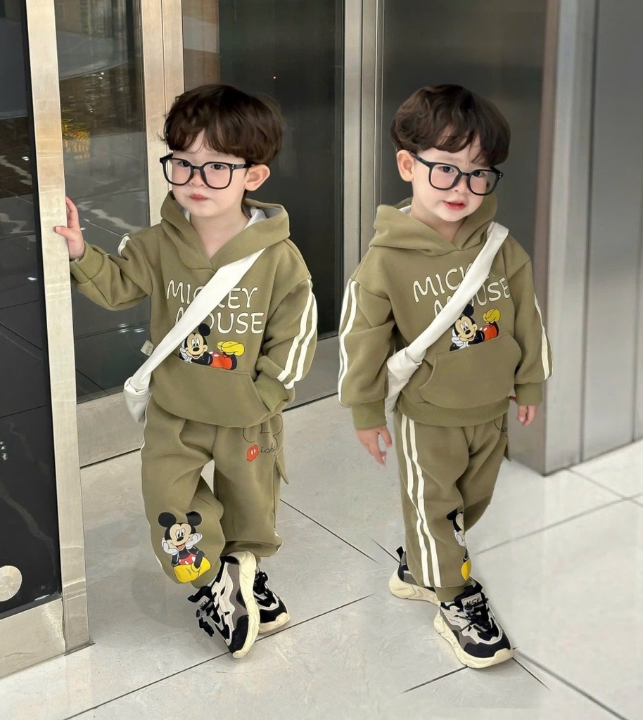 SET DÀI NỈ HAI DA RÊU MICKY BÉ TRAI