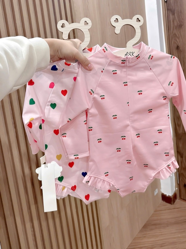 SET 2 BỘ BƠI BÉ GÁI SẴN (SALE 95k)