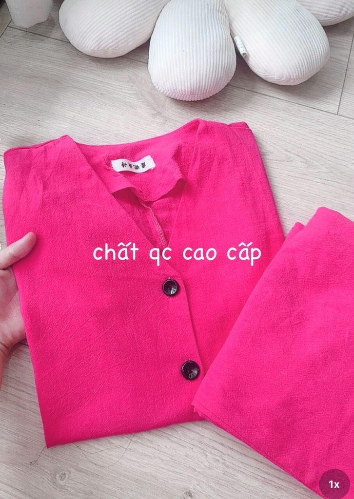 SET BỘ HỒNG ÁO CỔ TIM MIXBOM(XẢ 79k)