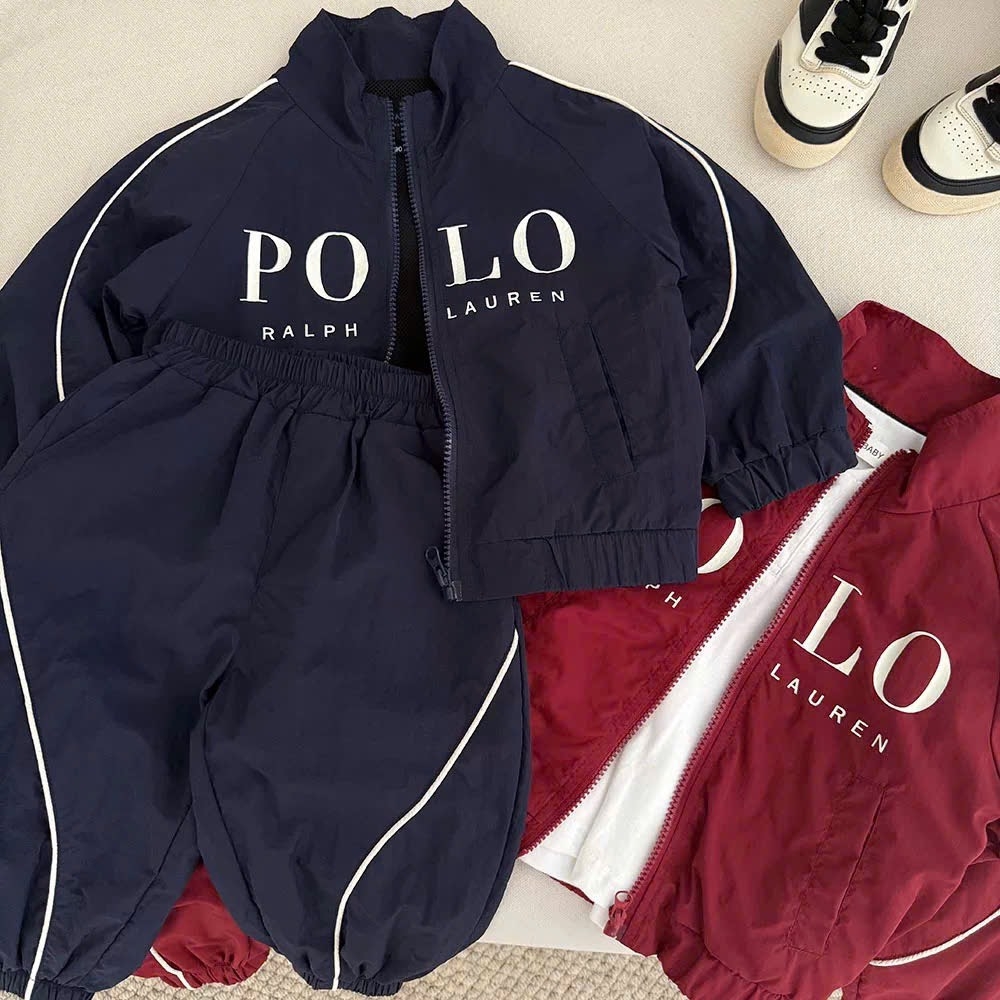 SET BỘ GIÓ DÀI POLO 2 MÀU BÉ TRAI