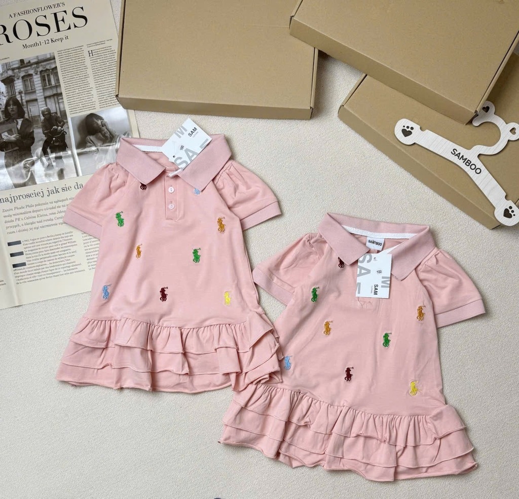 VÁY POLO ĐUÔI CÁ CỰC XINH BÉ GÁI (SALE 69k)