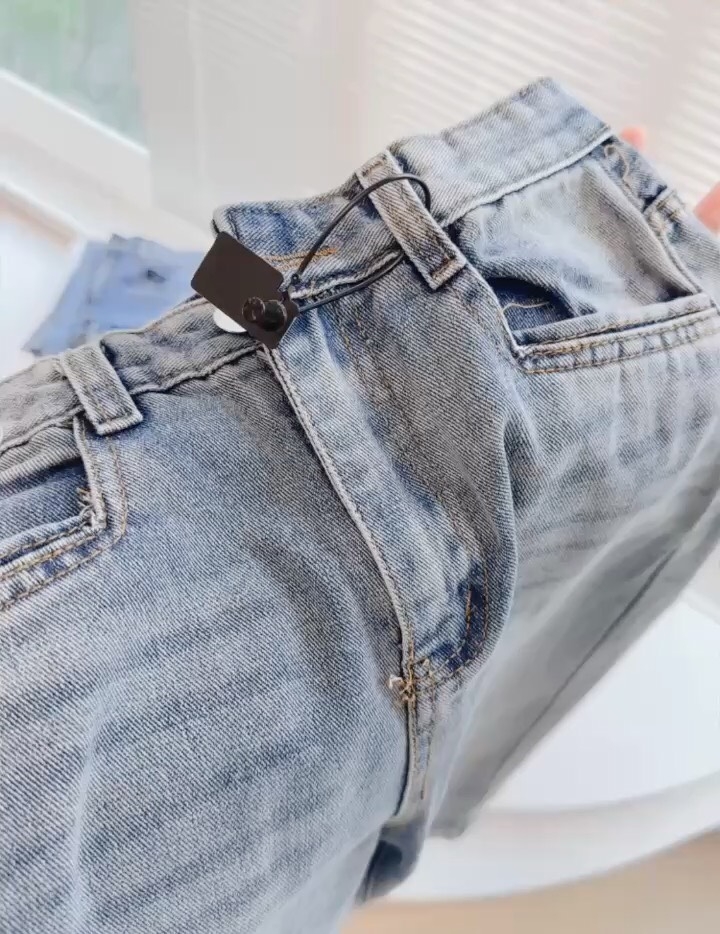 QUẦN JEANS NỮ SUÔNG GẤU TO TÚI VẠT SẴN