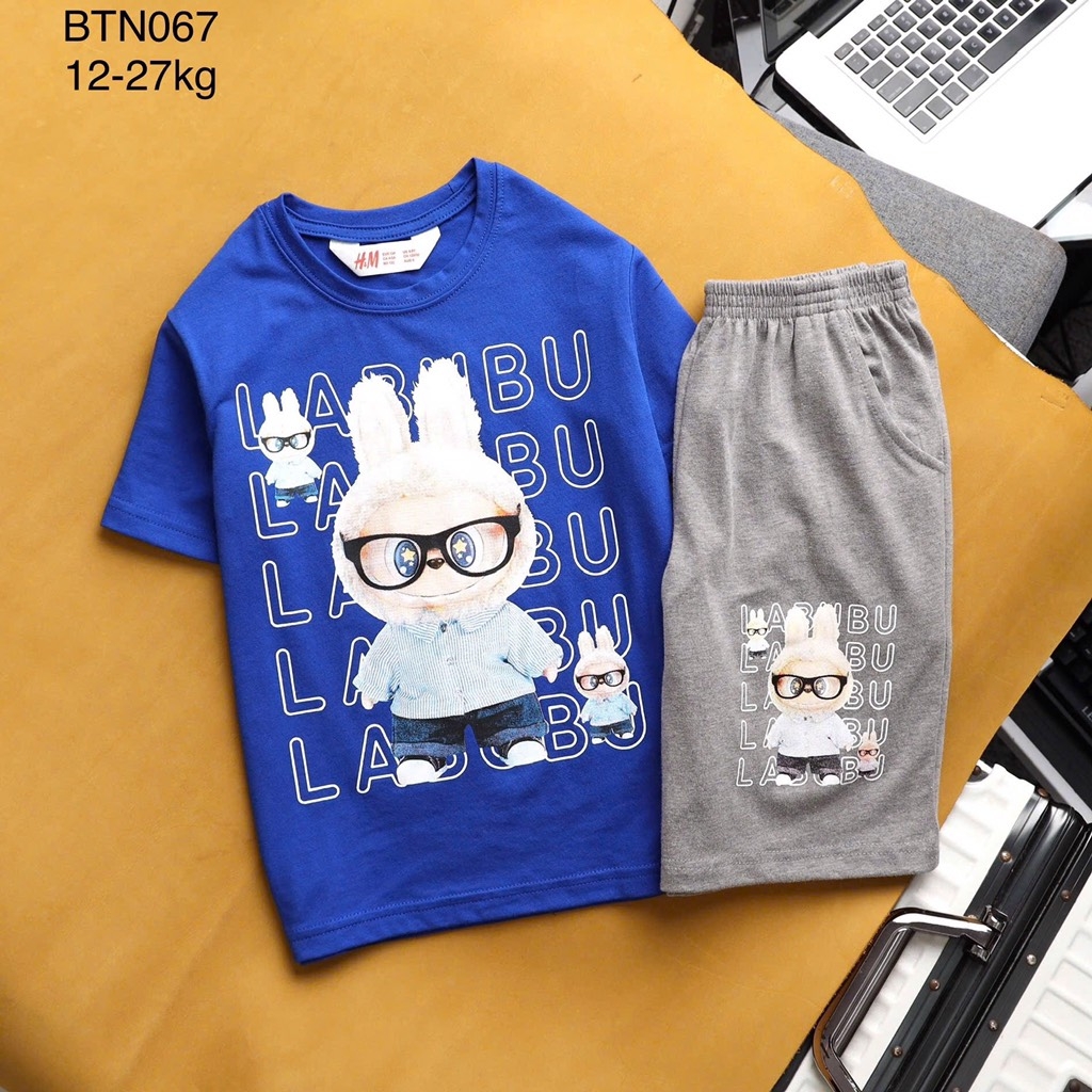BỘ ĐÙI COTTON 4 CHIỀU BÉ TRAI BST