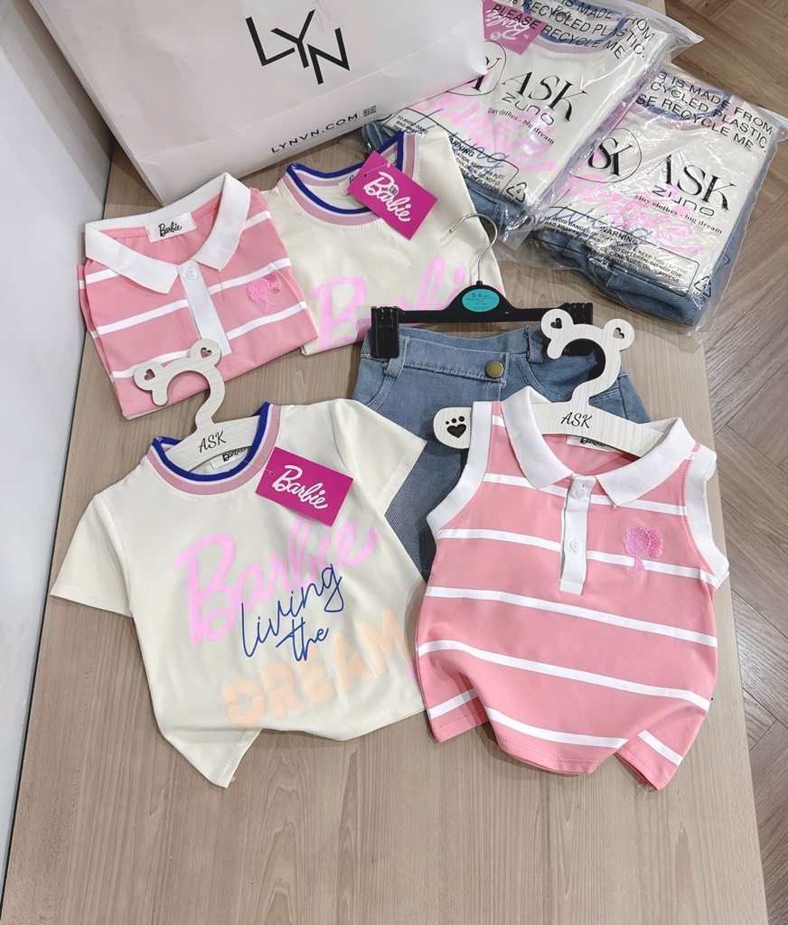 SET 3 CHI TIẾT BARBIE CHO BÉ GÁI