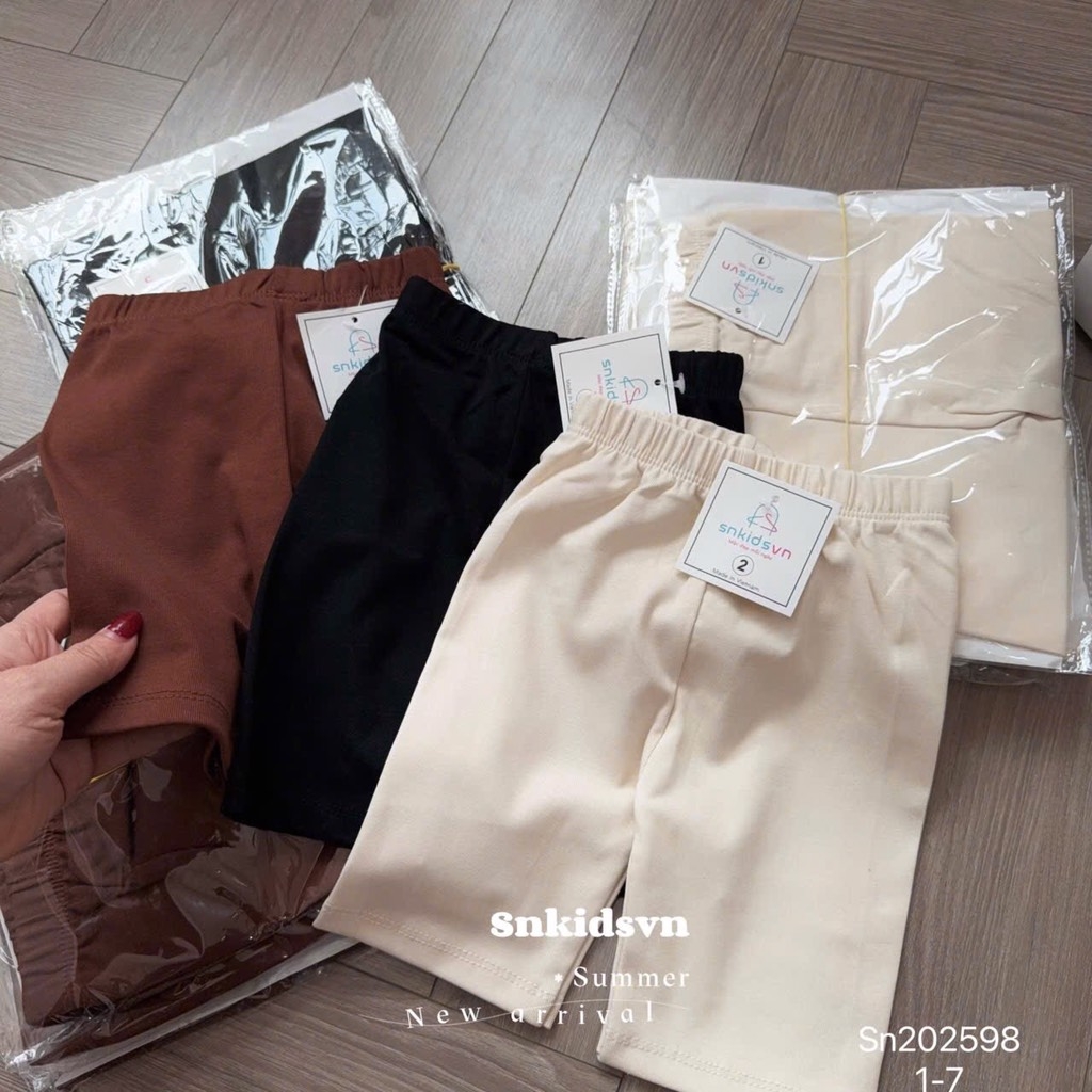 SET 3 QUẦN NGỐ TONE ĐEN NÂU KEM BÉ TRAI SẴN (SALE 65k)