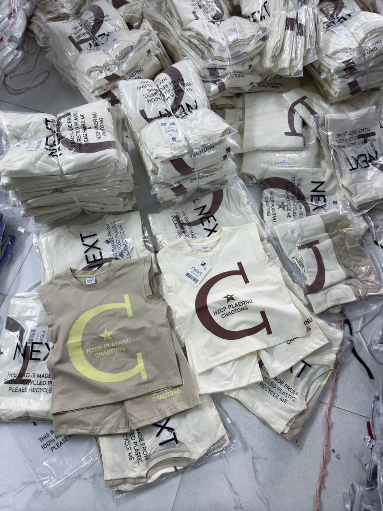 SET 2 BỘ BA LỖ CHỮ C BÉ TRAI SẴN (SALE 95k)