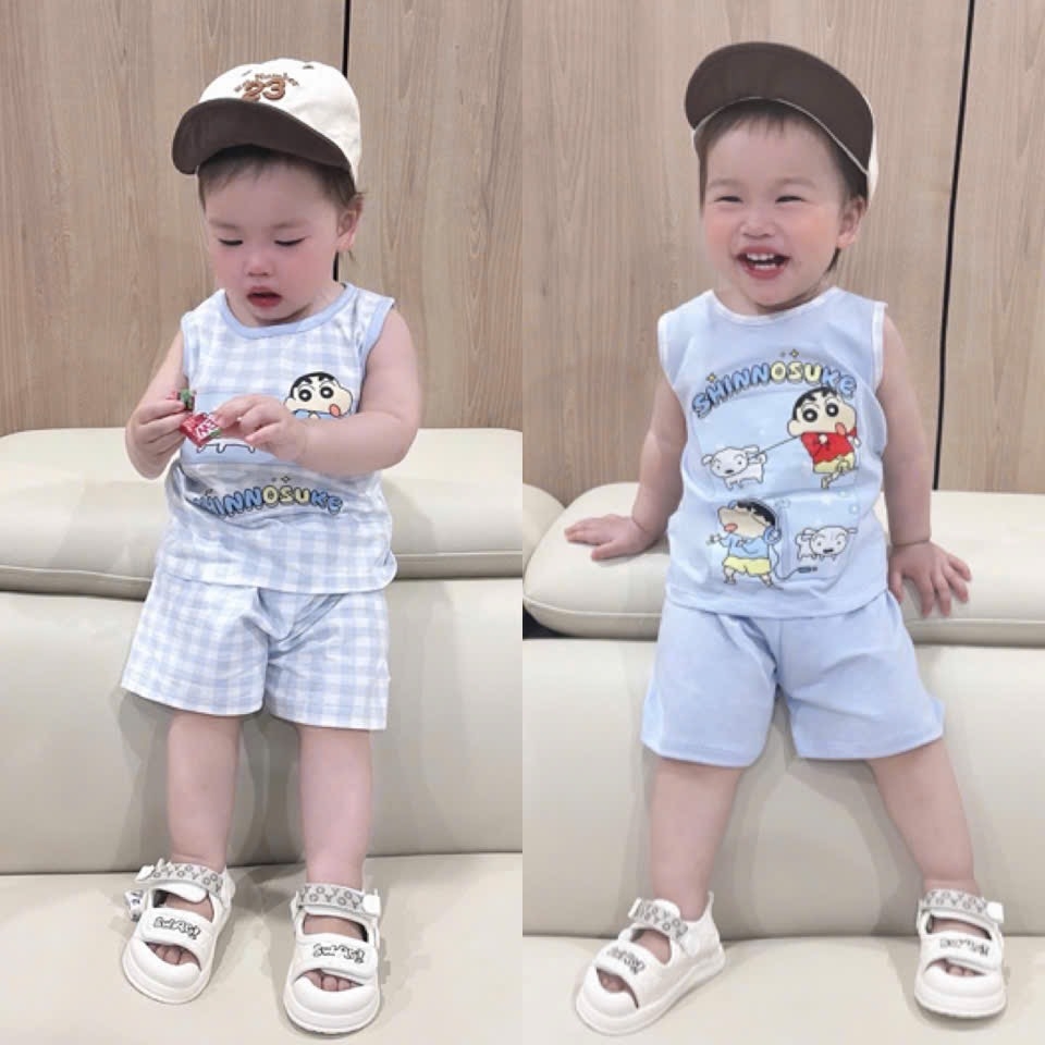 SET 3 BỘ BA LỖ TONE XANH BÉ TRAI (SALE 99k)