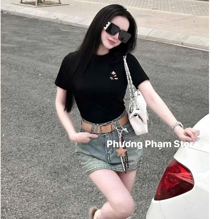 SET 2 ÁO ZIP MICKEY BABYTEE NỮ