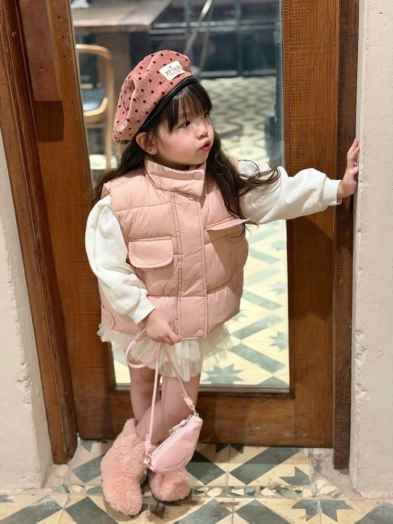 ÁO PHAO TÚI NẮP BÉ