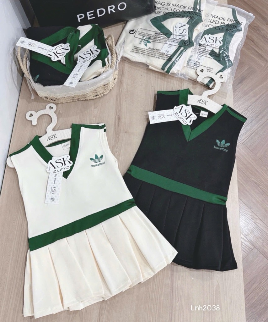 VÁY POLO BÉ GÁI BASKETBALL
