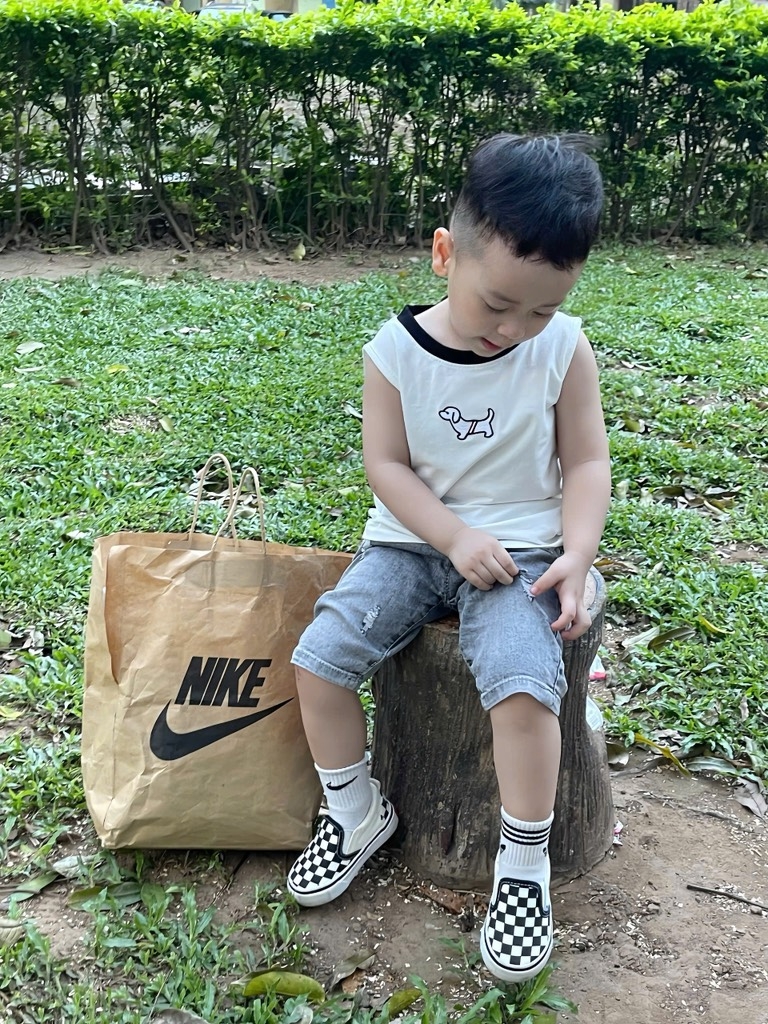 SET 2 ÁO BA LỖ CHÓ BÉ TRAI