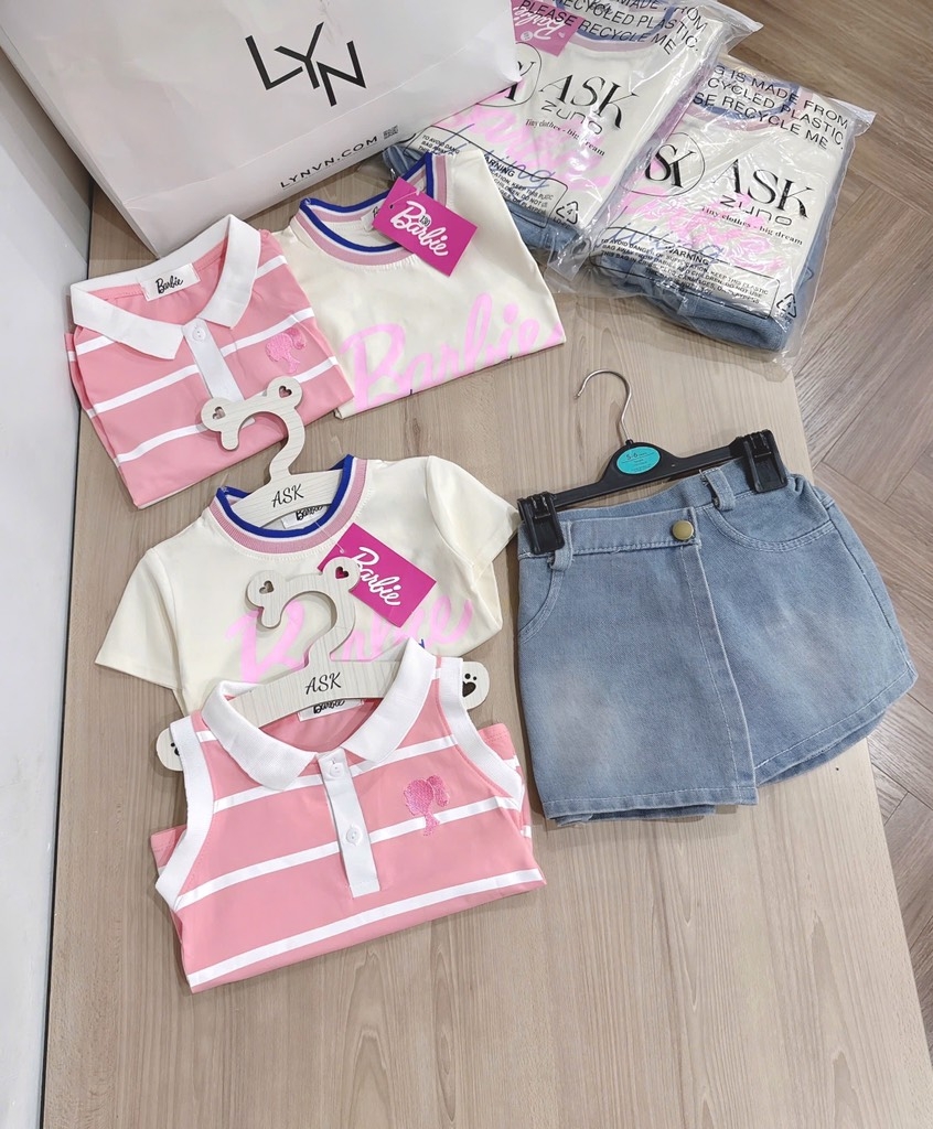 SET 3 CHI TIẾT BARBIE CHO BÉ GÁI